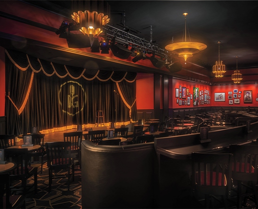 The crowd at Brad Garrett's Comedy Club at MGM Grand Las Vegas