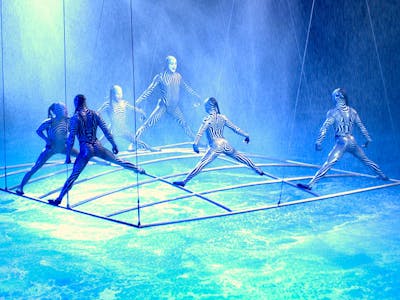 O Cirque du Soleil pool stage Bellagio Las Vegas